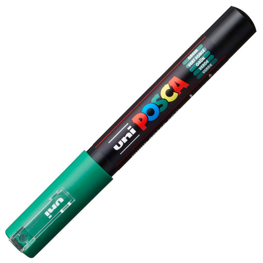 Mitsubishi Pencil Uni Water-Based Extra Fine Green Pigment Marker Pc1M.6-Kiichin - The #1 Place for Japanese Goods in Your Hand!
