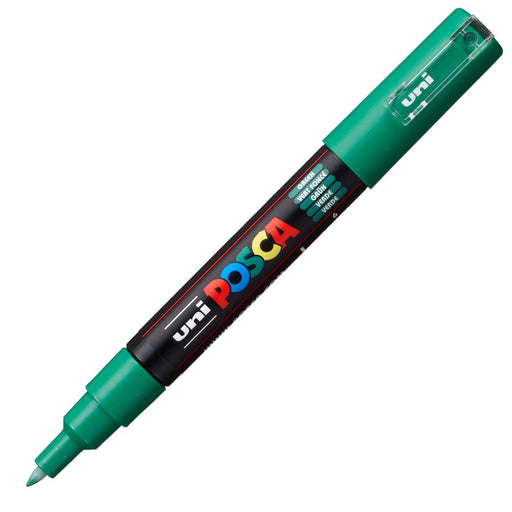 Mitsubishi Pencil Uni Water-Based Extra Fine Green Pigment Marker Pc1M.6-Kiichin - The #1 Place for Japanese Goods in Your Hand!