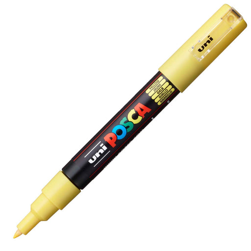 Mitsubishi Pencil Uni Water-Based Yellow Pigment Marker - Extra Fine Uniposca Pc1M.2-Kiichin - The #1 Place for Japanese Goods in Your Hand!