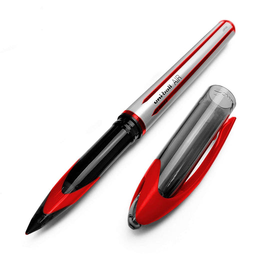 Mitsubishi Pencil Uni-Ball Air Medium 0.7mm Red Ballpoint Pen 3-Pack-Kiichin - The #1 Place for Japanese Goods in Your Hand!