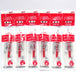 Mitsubishi Pencil Uni-Ball Red Ink Refill 0.7mm for Signo 207 6-Pack-Kiichin - The #1 Place for Japanese Goods in Your Hand!