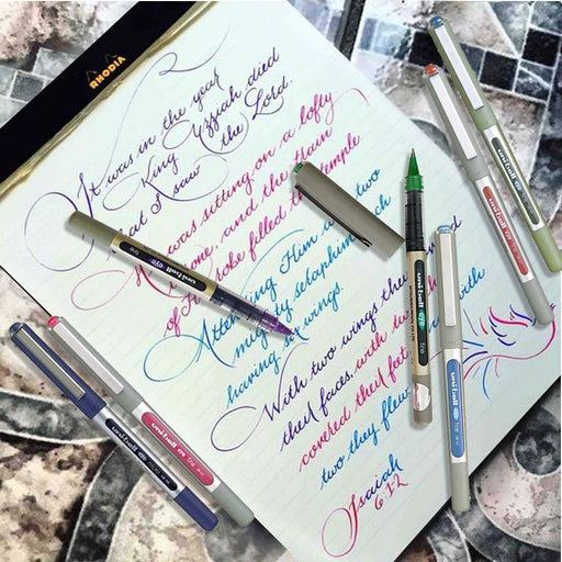 Mitsubishi Pencil Uni-Ball Eye UB-157 Medium 0.7mm Rollerball Pen 10-Pack Multicolor-Kiichin - The #1 Place for Japanese Goods in Your Hand!