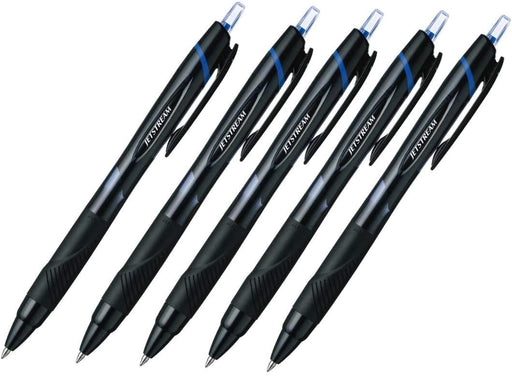 Mitsubishi Pencil Uni-Ball Jetstream Roller Ball Pens Extra Fine 0.7mm Blue Ink Set of 5-Kiichin - The #1 Place for Japanese Goods in Your Hand!