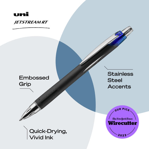 Mitsubishi Pencil Uni-Ball Jetstream RT Blue Ballpoint Pen Refill 12-Pack-Kiichin - The #1 Place for Japanese Goods in Your Hand!