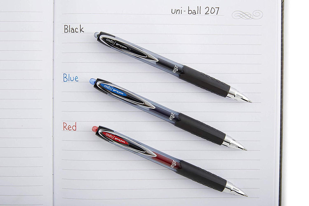 Mitsubishi Pencil Uni-Ball Signo Gel 207 0.7mm Pack of 12 Pens-Kiichin - The #1 Place for Japanese Goods in Your Hand!