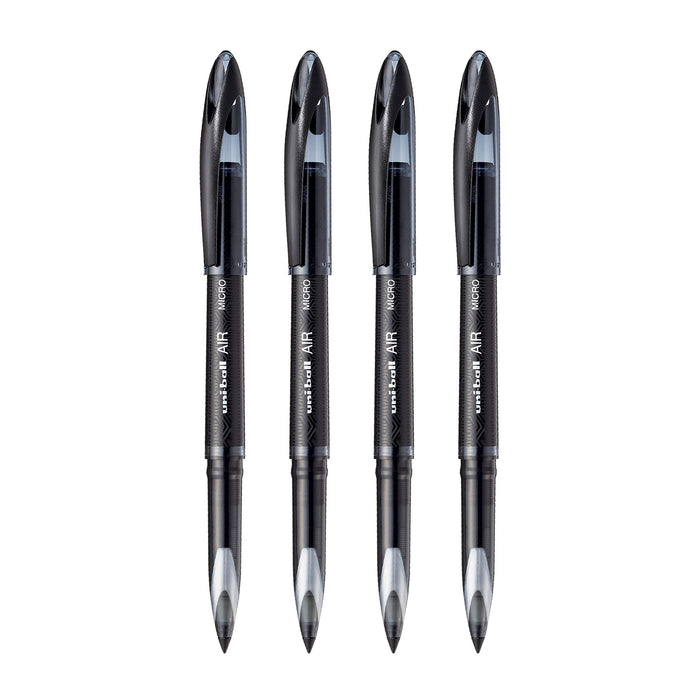 Mitsubishi Pencil Uniball Air Micro Pen Set of 4 Black UBA 188 M-Kiichin - The #1 Place for Japanese Goods in Your Hand!
