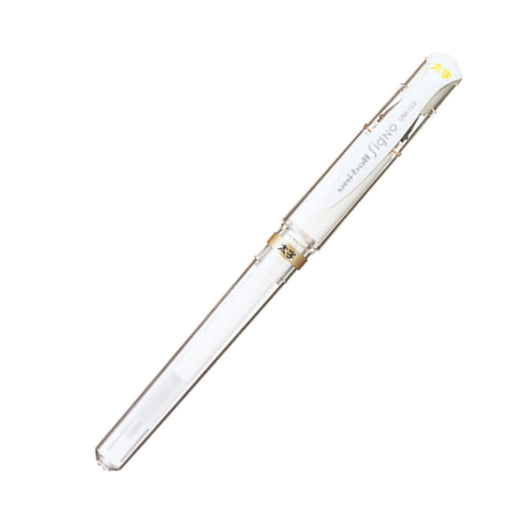 Mitsubishi Pencil Uniball Signo UM-153 1.0mm White Gold Silver Gel Pens Pack of 9-Kiichin - The #1 Place for Japanese Goods in Your Hand!