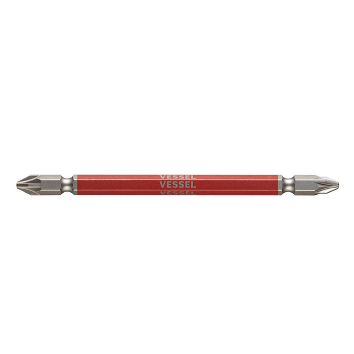 Vessel 1-Piece 40V Double-Ended Posidrive Gosai Bit Pz2x110 Gspz2110-Kiichin - The #1 Place for Japanese Goods in Your Hand!