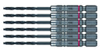 Vessel AMD6P-3.2 Ironwork Drill Bit Set Cushion Grip Metalwork Tools 6 Pieces-Kiichin - The #1 Place for Japanese Goods in Your Hand!