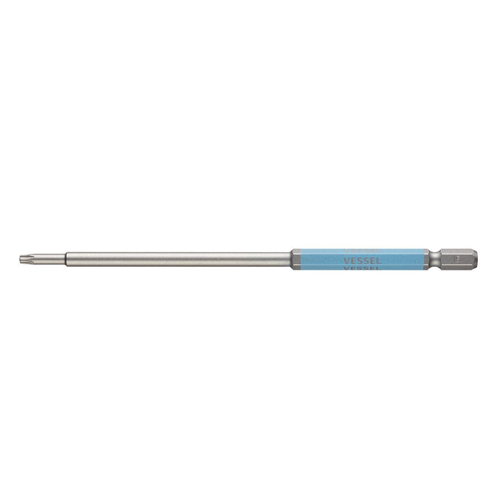 Vessel T15H Long Type Torx Gosai Bit Single Head 150mm 1 Piece-Kiichin - The #1 Place for Japanese Goods in Your Hand!