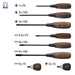 Vessel 8pc Wood-Compo Non-Slip Tang-Thru Screwdriver Set 3308Eva-Kiichin - The #1 Place for Japanese Goods in Your Hand!