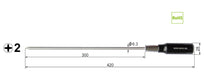 Vessel Long Shaft Penetrating Driver +2x300 350 Wooden Handle-Kiichin - The #1 Place for Japanese Goods in Your Hand!