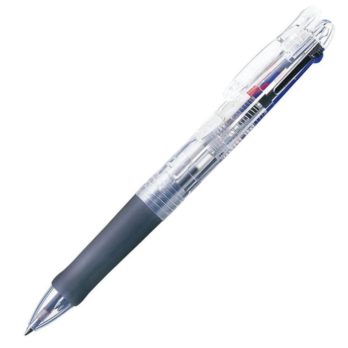 Zebra 10-Pack 3-Color Ballpoint Clip-On Pens Transparent - G3C B-B3A3-C-Kiichin - The #1 Place for Japanese Goods in Your Hand!