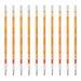 Zebra Prefeel Sarasa Orange Ink 0.4mm Lead Ballpoint Pen Refills 10 Pieces-Kiichin - The #1 Place for Japanese Goods in Your Hand!