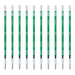 Zebra Prefeel Sarasa Ballpoint Pen Refill 0.5mm Green 10 Pack-Kiichin - The #1 Place for Japanese Goods in Your Hand!