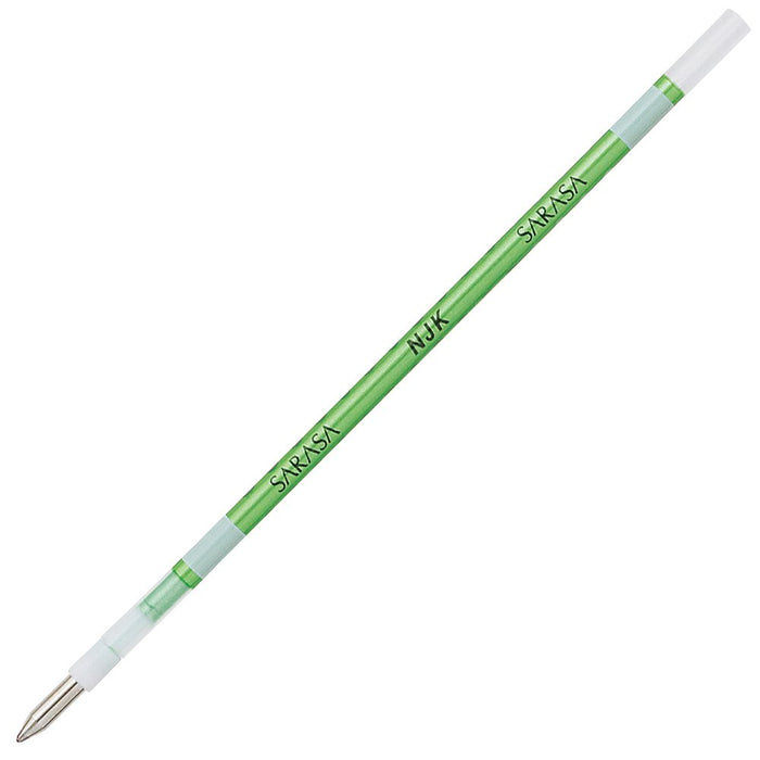 Zebra Prefeel Sarasa Ballpoint Pen Refill Shiny Green 0.5 Lead 10 Piece Pack-Kiichin - The #1 Place for Japanese Goods in Your Hand!