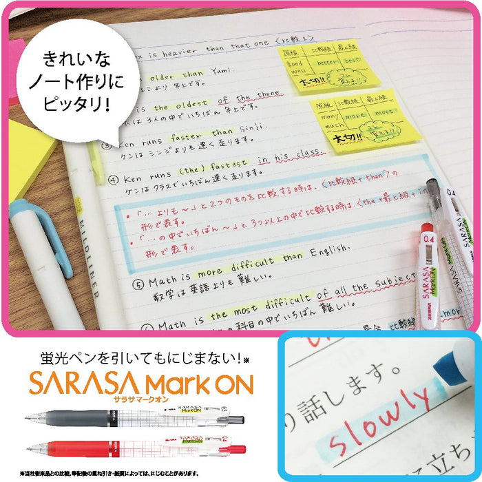 Zebra Sarasa Markon Ballpoint Pen Refill 0.4 Lead Black 10-Pack B-Rmjf4-Bk-Kiichin - The #1 Place for Japanese Goods in Your Hand!