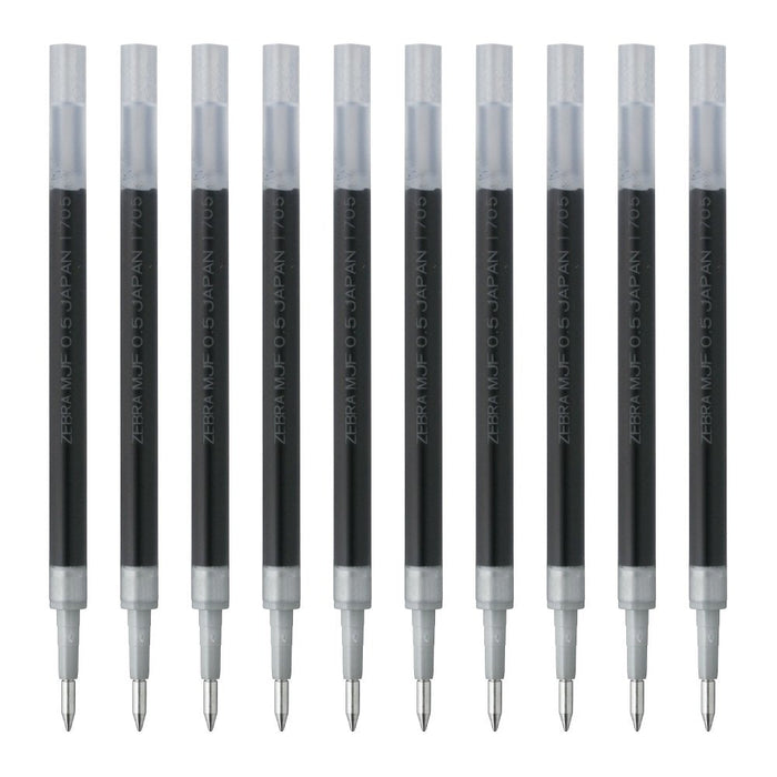 Zebra Sarasa Markon Mjf-0.5 Black Ballpoint Pen Refill 10-Piece Set-Kiichin - The #1 Place for Japanese Goods in Your Hand!