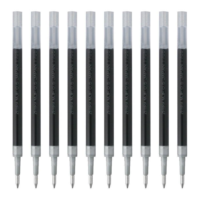 Zebra Sarasa Markon Mjf-0.5 Black Ballpoint Pen Refill 10-Piece Set-Kiichin - The #1 Place for Japanese Goods in Your Hand!