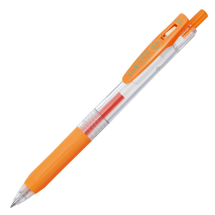 Zebra Sarasa Clip Gel Ballpoint Pens 0.4 Fine Point 10 Variety Colors Pack-Kiichin - The #1 Place for Japanese Goods in Your Hand!