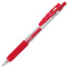 Zebra Sarasa Clip Red Gel Ballpoint Pen 1.0 - Pack of 10-Kiichin - The #1 Place for Japanese Goods in Your Hand!