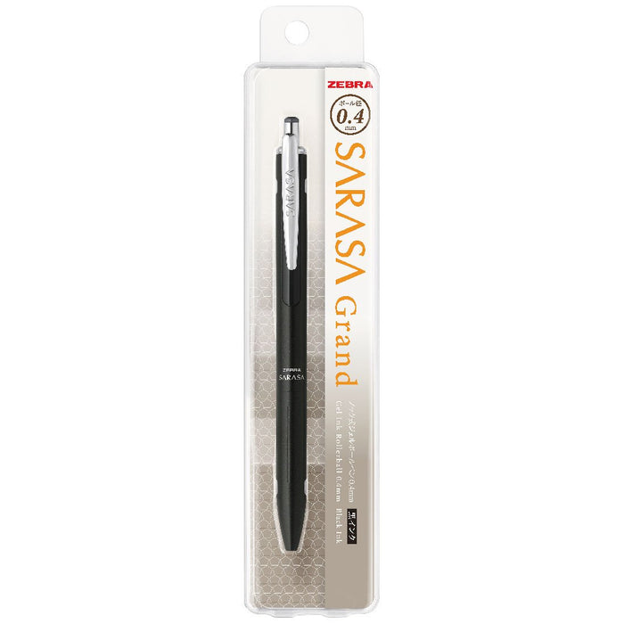 Zebra Sarasa Grand 0.4 Gel Ballpoint Pen in Black - Zebra Jjs55-Bk-Kiichin - The #1 Place for Japanese Goods in Your Hand!