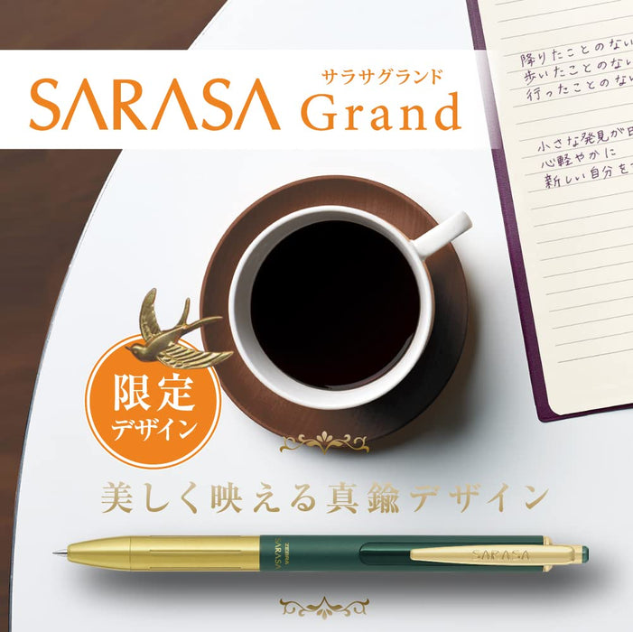 Zebra Sarasa Grand Gel Ballpoint Pen 0.5mm Antique Blue Black Color-Kiichin - The #1 Place for Japanese Goods in Your Hand!
