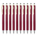 Zebra Sarasanano Gel Ballpoint Pen 0.3mm Cassis Black Pack of 10-Kiichin - The #1 Place for Japanese Goods in Your Hand!