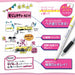 Zebra Just Fit Mozini Line Green Highlighters - Pack of 10 B-Wks22-G Series-Kiichin - The #1 Place for Japanese Goods in Your Hand!
