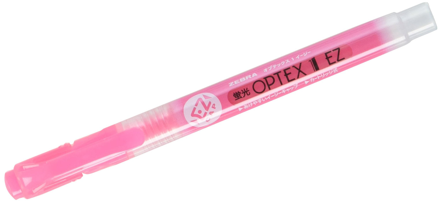 Zebra Optex1 Ez High-Quality Highlighter for Easy Drawing and Marking-Kiichin - The #1 Place for Japanese Goods in Your Hand!