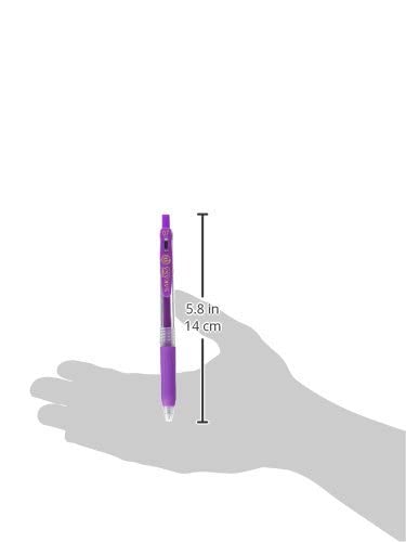 Zebra Sarasa Clip 0.7mm Purple Pen - Single Piece from Zebra Brand-Kiichin - The #1 Place for Japanese Goods in Your Hand!