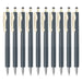 Zebra Sarasanano 0.3mm Dark Gray Gel Ballpoint Pens Pack of 10-Kiichin - The #1 Place for Japanese Goods in Your Hand!