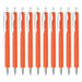 Zebra Sarasanano Gel Ballpoint Pen 0.3mm Vermillion Pack of 10-Kiichin - The #1 Place for Japanese Goods in Your Hand!