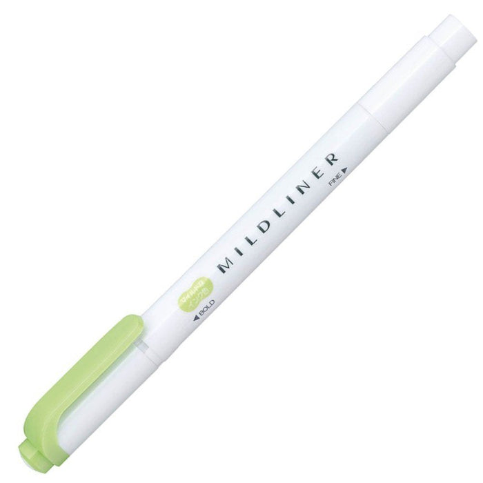 Zebra Mild Liner Green Highlighter Pack of 10 - B-Wkt7-Mg-Kiichin - The #1 Place for Japanese Goods in Your Hand!