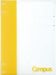 Kokuyo Campus Notebook-like Binder Positive Relax 2 x 2 Ring B5 - Yellow - 4901480380186