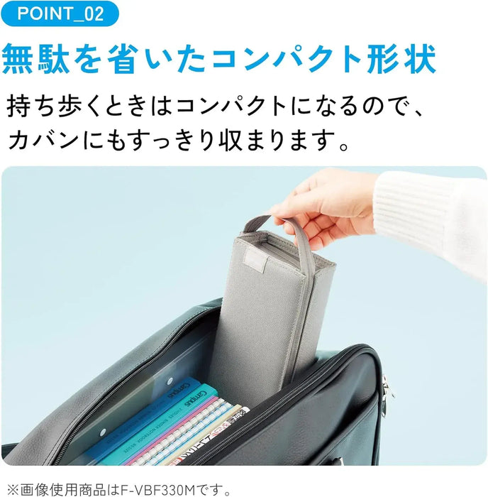 Kokuyo Campus Pencil Case with Tray for Easy Viewing