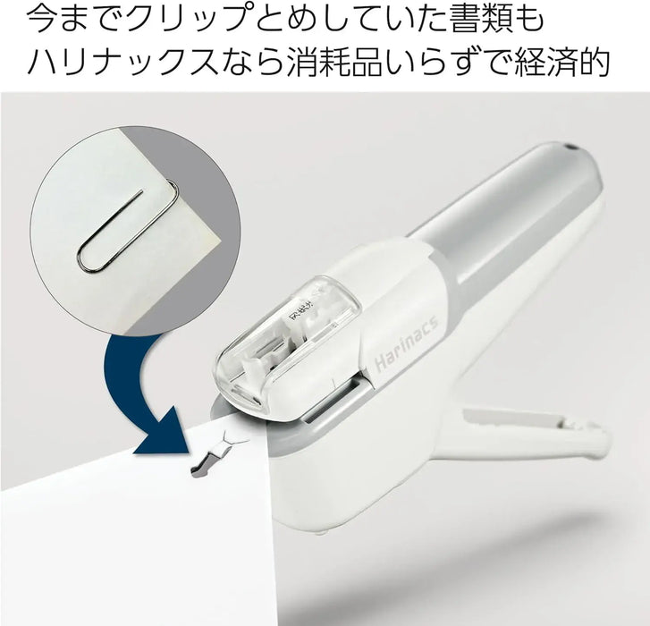 Kokuyo Harinax Needleless Stapler Handy 10-Sheet Binding