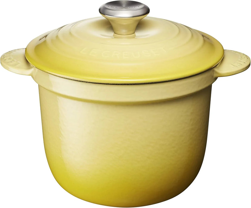 Le Creuset Cast Enameled Two-Handed Cocotte Pot 18 Cherry Red Oven Safe Le Creuset - 18cm
 - 0024147301882