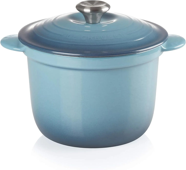 Le Creuset Cast Enameled Two-Handed Cocotte Pot 18 Cherry Red Oven Safe Le Creuset - Marine Blue 20cm
 - 0024147301998