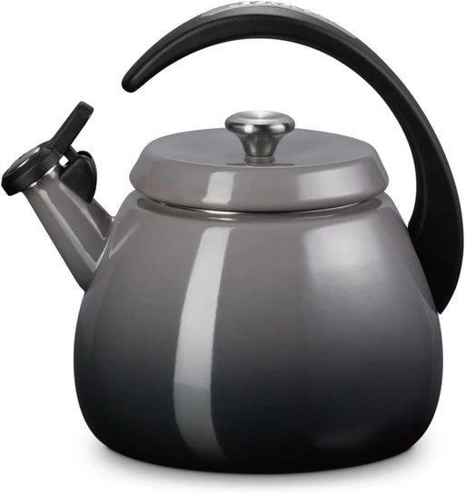 Le Creuset Crochet Kettle 0.7 Gal Flint Gas and Induction Compatible Le Creuset