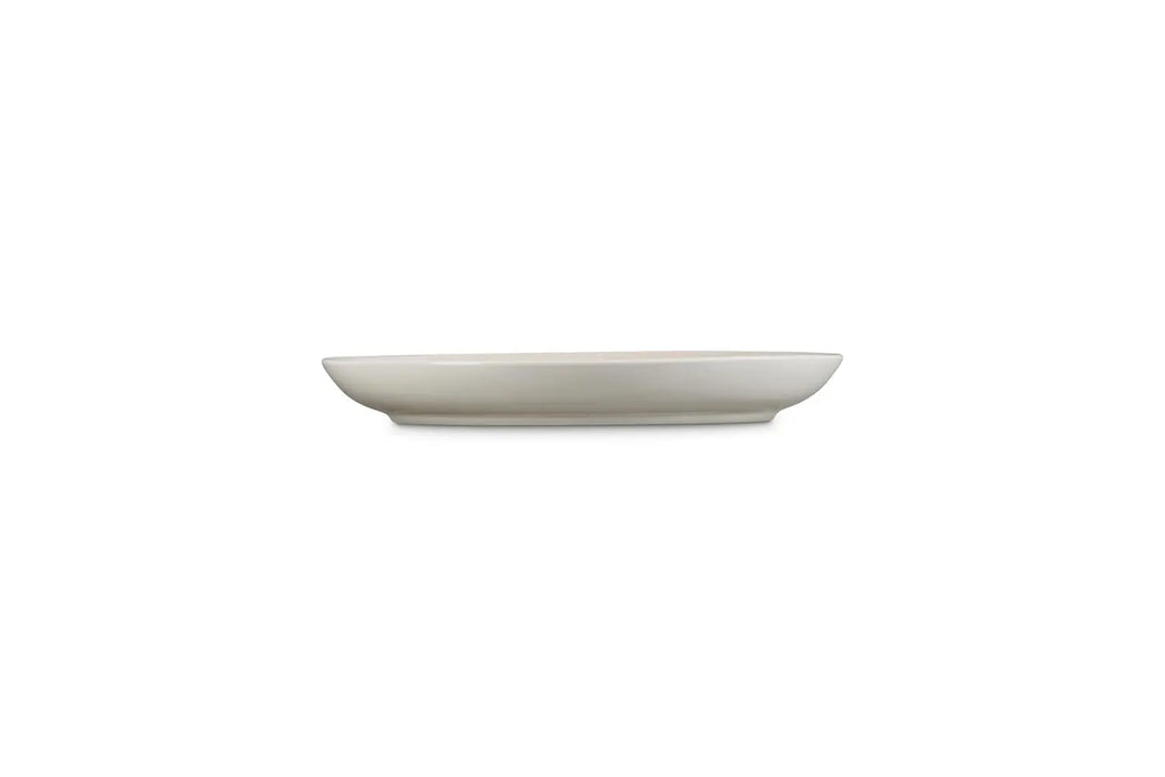 Le Creuset Sphere Plate 8.7 Inch Spring Relief Meringue Floral Heat Cold Resistant by Le Creuset