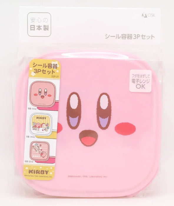 OSK SSP Kirby Sealing Container Food Storage Set
