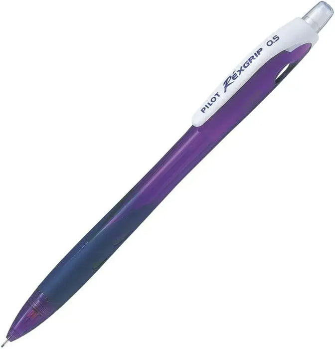 Pilot Mechanical Pencil Rex Grip Writing Instrument - Purple - 4902505258978