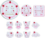Sanrio Cinnamon Roll Strawberry Whipped Cake Mug - Sanrio Characters Can Case & Seal Set - 4550624351799