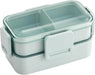Skater 2-Tier Lunch Box Dishwasher and Microwave Safe Made in Japan - Green 600ml - 4973307726002