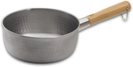 Takumi Japan Snow Flat Pot 7.9in Stainless Steel Induction Gas