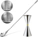 Yinghua Direct Mail Jigger Cup and Bar Spoon Set 30ml 45ml