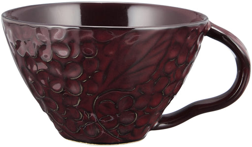 Aito Lien Soup Cup 12cm 330ml Purple Mino Ware Japan 267828-Kiichin - The #1 Place for Japanese Goods in Your Hand!