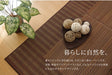 Ikehiko Corporation Brown 2 Tatami Square Rug Carpet - Made in Japan-Kiichin - The #1 Place for Japanese Goods in Your Hand!