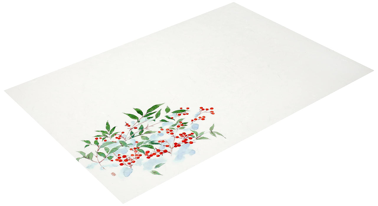 Daikoku Kogyo Japan Nanten T-129 Placemat Table Mat - Seasonal Pattern (100 pcs)-Kiichin - The #1 Place for Japanese Goods in Your Hand!